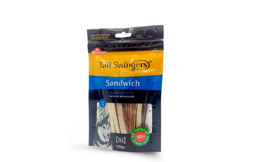 Sandwich with Duck and Fish