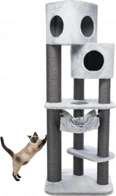 Pirro scratching post, 174 cm, grey