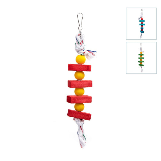 Cotton Rope with Wooden Beads
