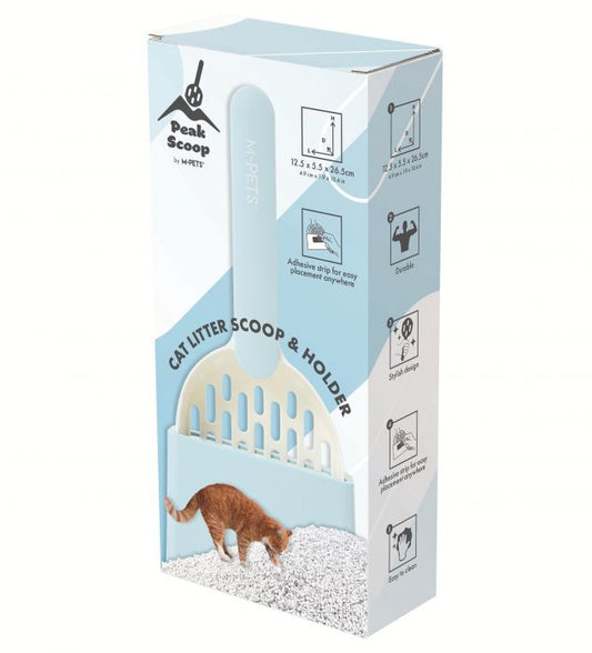 PEAK CAT LITTER SCOOP SET BLUE