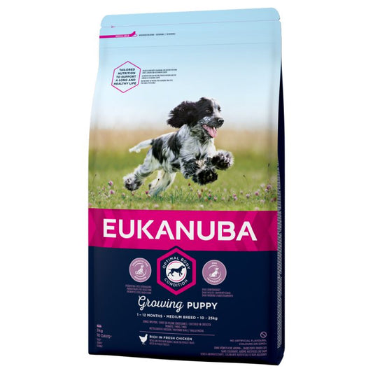 Eukanuba Puppy and Junior Medium Breed